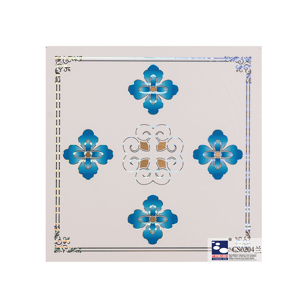 PVC Ceiling film for Panel and PVC Wall Panel for House Design Decoration CS0204