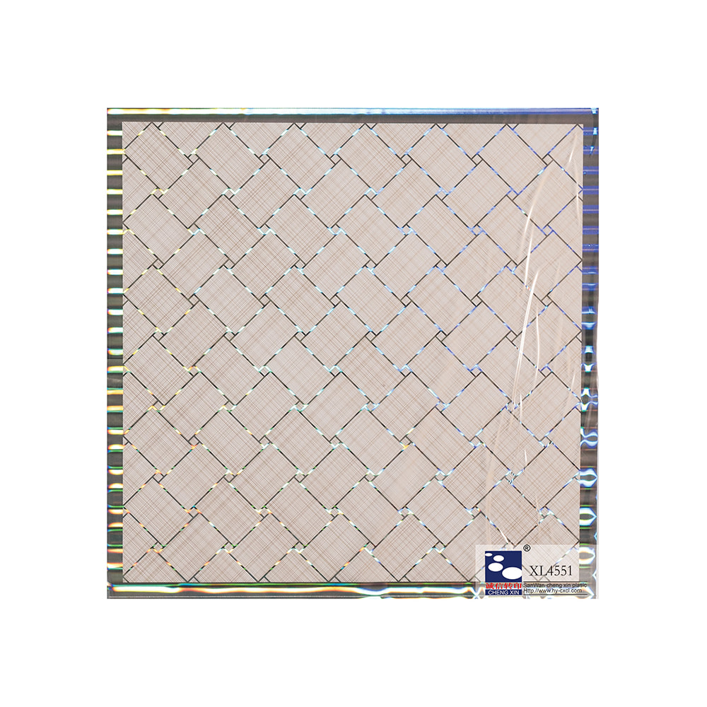 Simple laser and flower hot stamping foil suppliers for pvc panel XL455-1