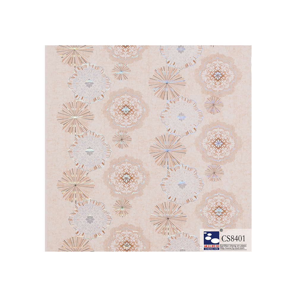 Colorful Modern Hot Foil Stamping Foil Designs For Pvc Panel Board CS8401