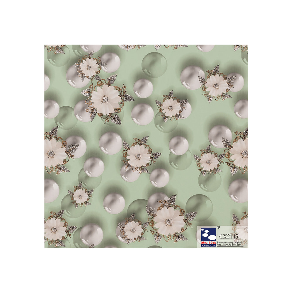 PVC Ceiling film for Panel and PVC Wall Panel for House Design Decoration CX2145