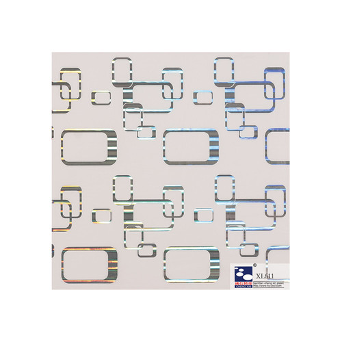 Different color hot stamping foils cold glue for PVC plastic panels XL611