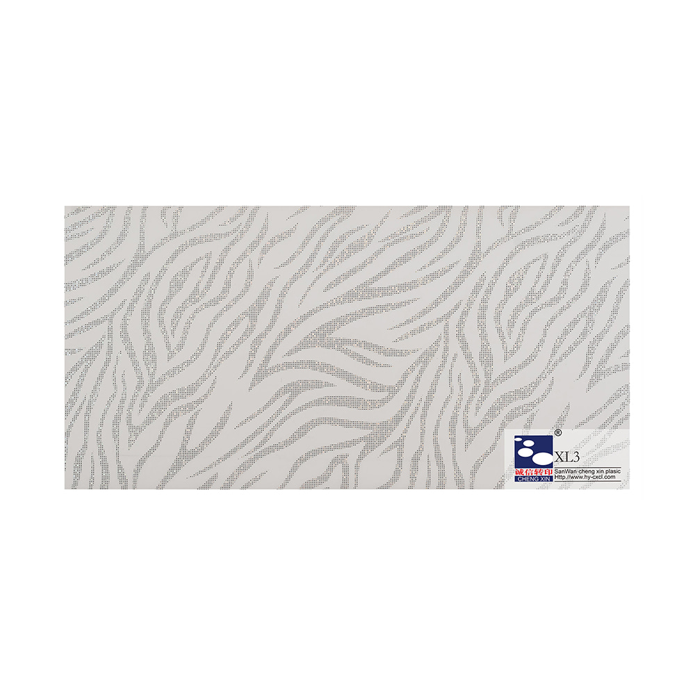 New Designs Modern Style PVC Hot Stamping Foil Wood Film for Ceiling Panel XL3