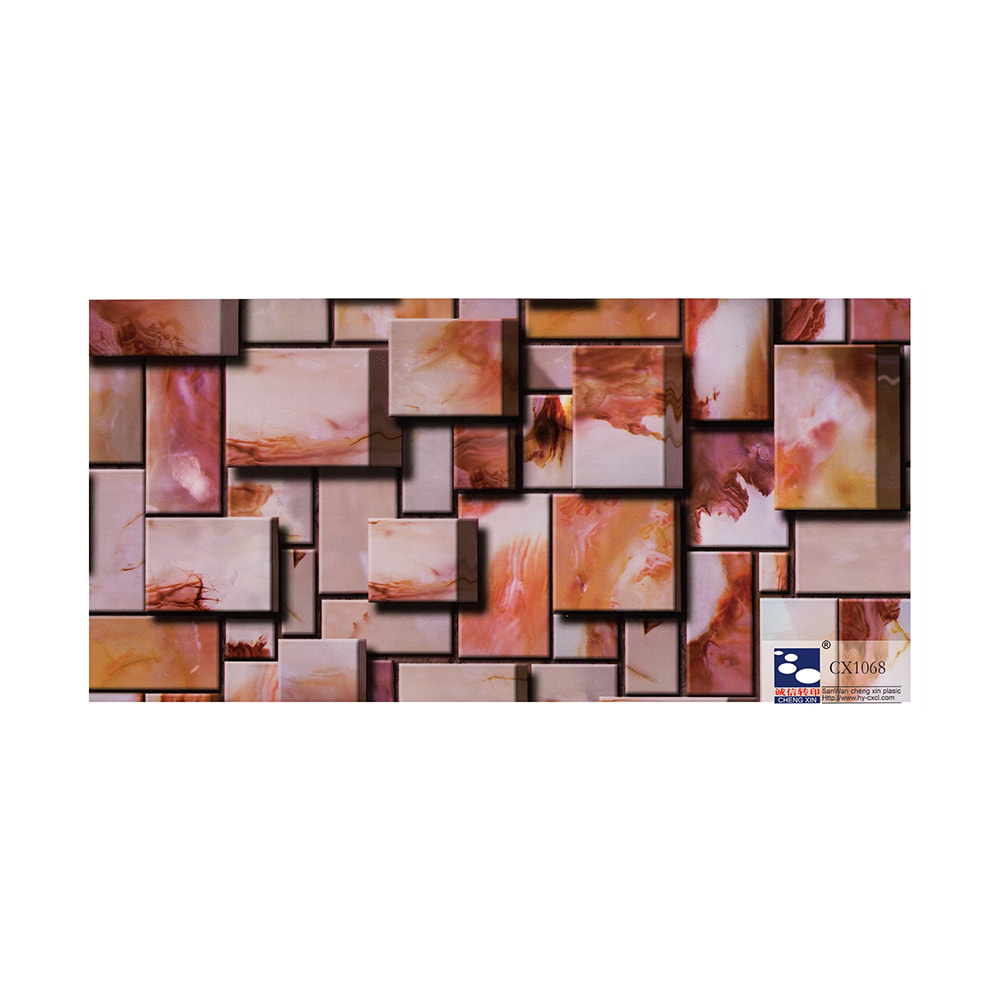 Popular Panel Decoration Marble Hot Stamping Foil for Pvc Wide Board CX1068