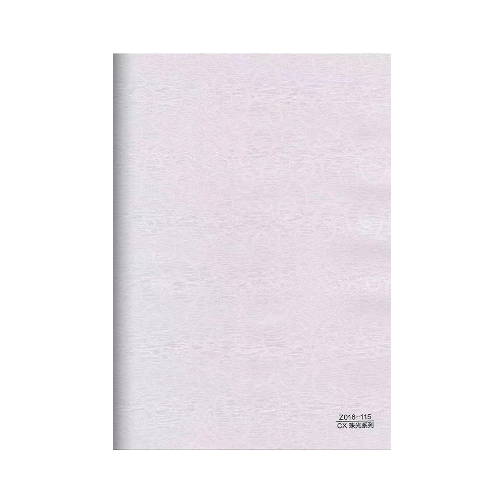 Preferential Price Gloss Film Foil PVC Wallpaper for PVC Panel Support Onsite Training Service Z016-115