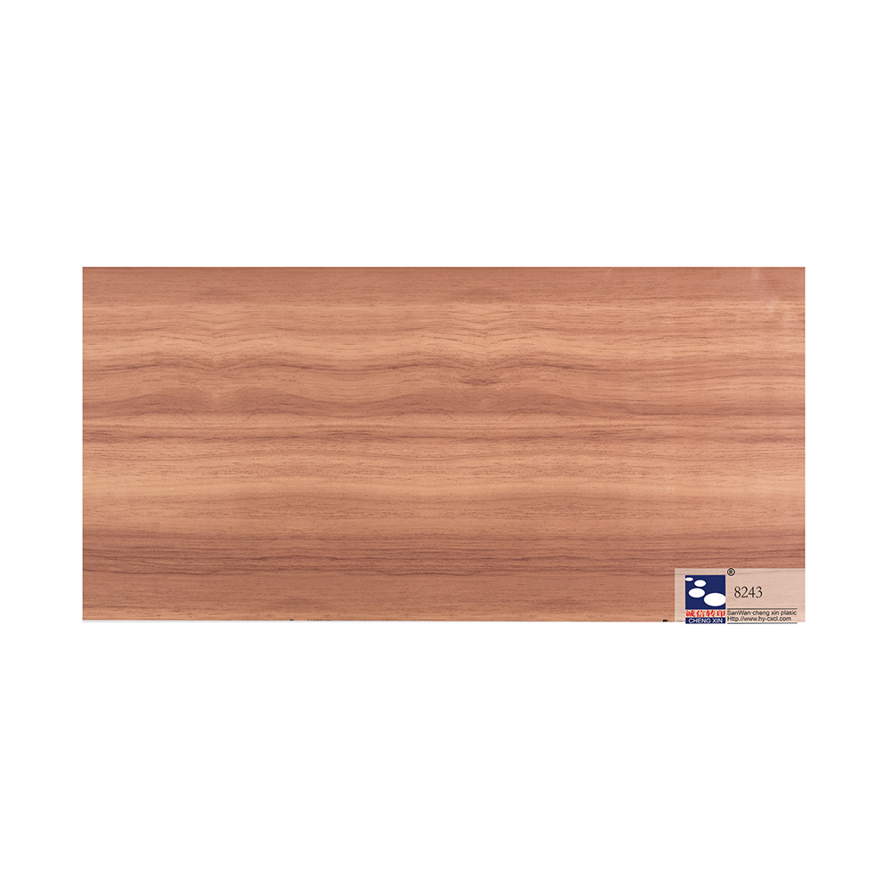 Good Reputation Hotel Decorative 500m-1000m Length Lamination Film for WPC Door 8243 