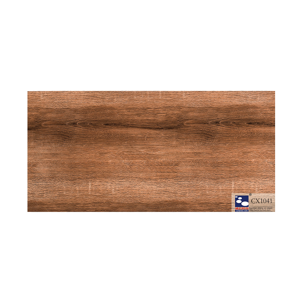 Good Quality Wooden Design Wood foil PVC Lamination Film for Wall Panel CX1041