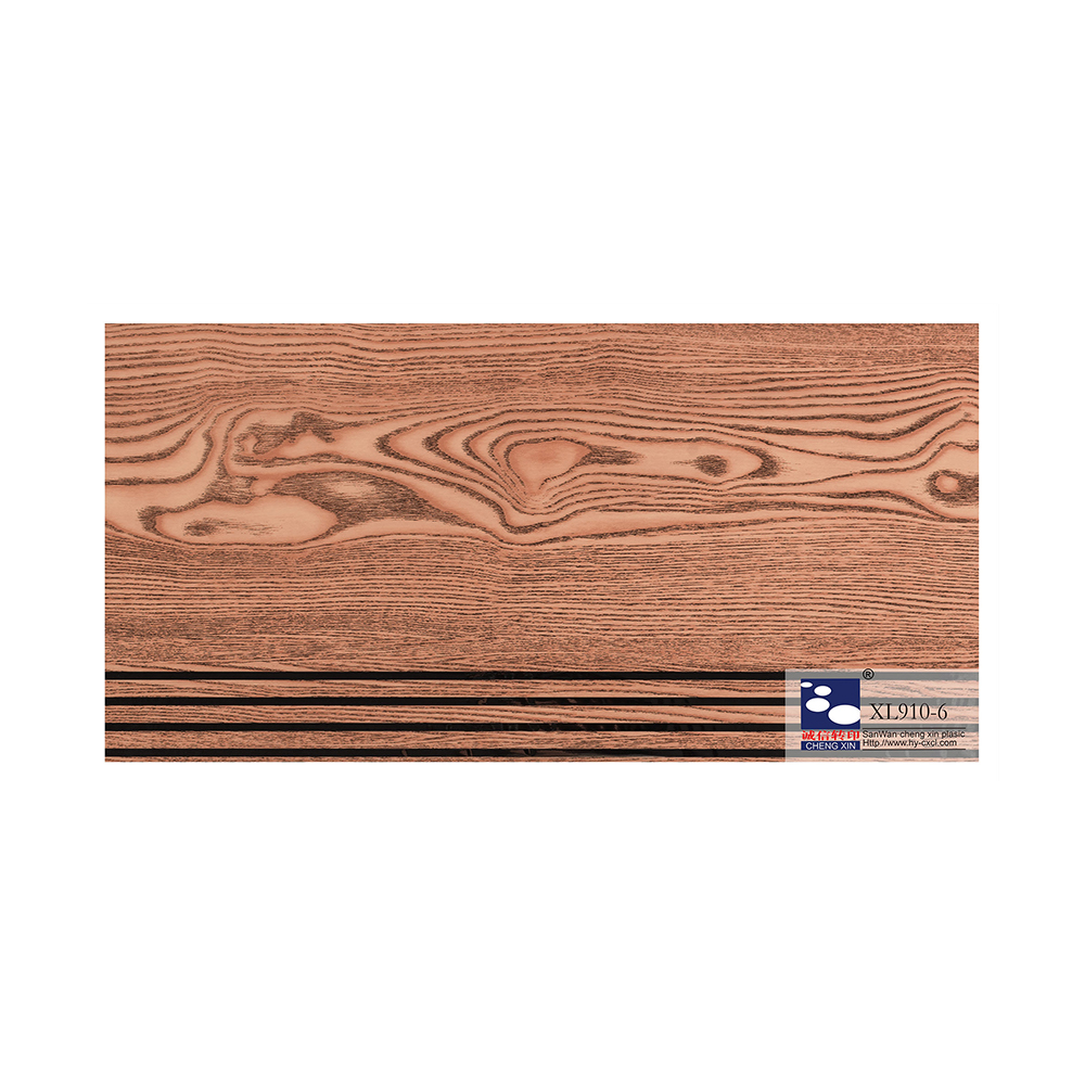 Factory Supply Modern Sublimation Wood Grain Film PVC Lamination Film for Furniture XL910-6